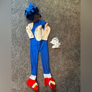 Sonic the Hedgehog Costume Size 5T-6T